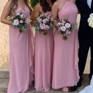 David’s bridal- ballet pink(f20010)